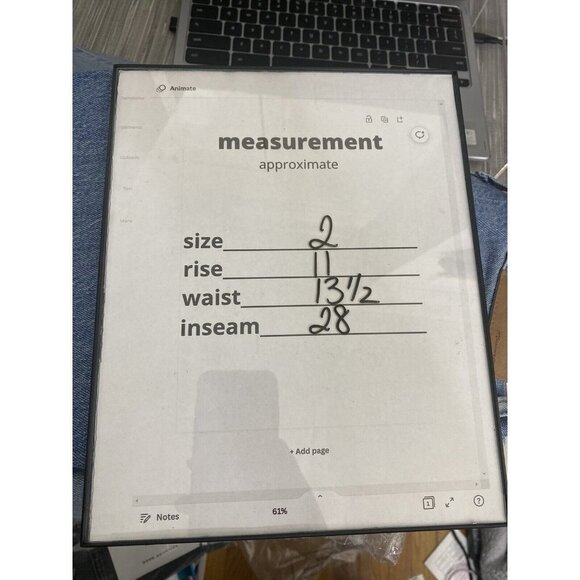 Good American Women Good Classic Jeans Pockets‎ Dark Wash Size 2 - Picture 9 of 10